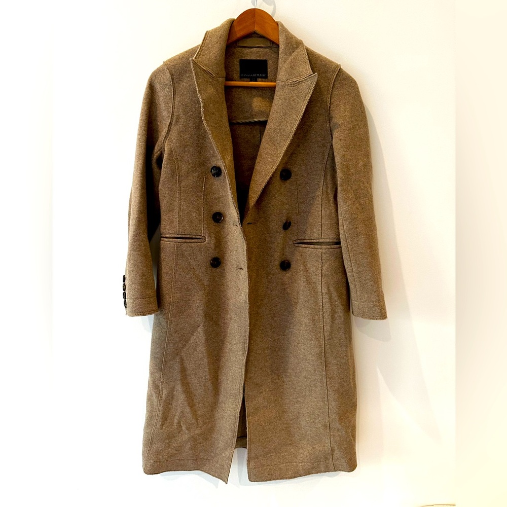 UNLINED ITALIAN MELTON CAR COAT